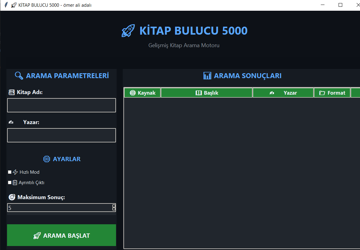 📚 Kitap Bulucu - 5000 - Proje Görseli