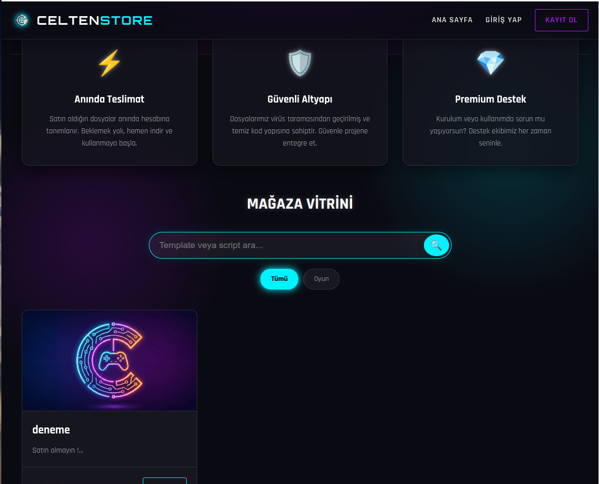 🛒 CeltenStore